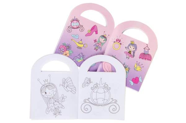 Kleurboekje prinses met stickers